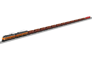 2222070 O Scale Lionel Bessemer & Lake Erie Ore Train Set