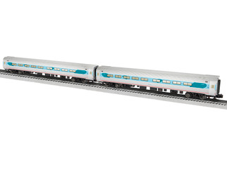 2227300 O Scale Lionel Amtrak Amfleet Phase V Coach 2-Pack