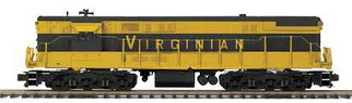20-21650-1 O Scale MTH Premier FM Train Master Diesel Engine w/ProtoSound 3.0(Hi-Rail Wheels)-Virginian Cab No. 52
