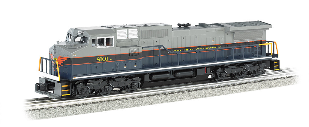 20430 O Scale Williams Central of Georgia #8101 GE Dash-9 w/True