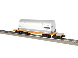 2226440 O Scale Lionel Union Pacific Rocket Booster Flat car 5-Pack wo/Rocket