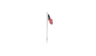 JP5950 Woodland Scenics US Flag Pole Small