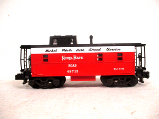 6-48713 S Scale American Flyer Nickel Plate Road Caboose