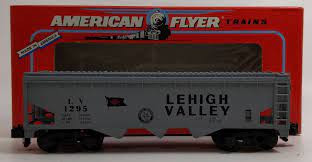 6-48494 S Scale American Flyer N.A.S.G. Lehigh Valley Covered Hopper