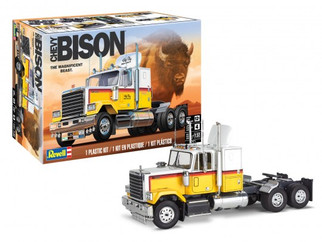 17471 Revell Chevy Bison Semi Truck 1/32 Scale Plastic Model Kit