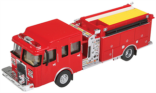 949-13800 HO Walthers SceneMaster Heavy-Duty Fire Engine