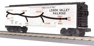 30-71116 O Scale MTH RailKing Box Car-Lehigh Valley Car No.62085
