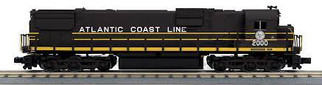30-21080-1 O Scale MTH RailKing C628 Diesel Engine w/ProtoSound 3.0-Atlantic Coast Line Cab No. 2000