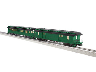 2227460 O Scale Lionel Southern Wood Baggage/Coach 2-Pack
