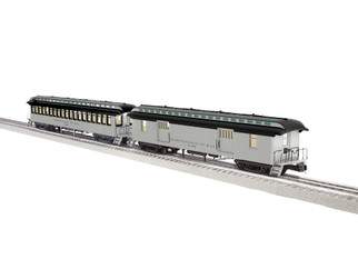 2227400 O scale Lionel MOW Wood Baggage/Coach 2-Pack