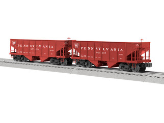 2326480 O Scale Lionel PRR Gla Hopper 2-Pack