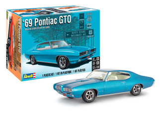 14530 Revell '69 Pontiac GTO 1/24 Scale Plastic Model Kit