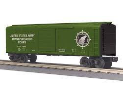 30-71131 O Scale MTH RailKing Rounded Roof Box Car-U.S. Army Car No. 18503