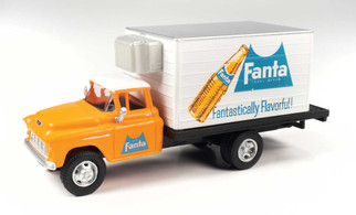 30647 HO Scale Classic Metal Works 1957 Chevrolet Refrigerated Box Truck-Assembled-Fanta