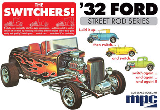 MPC992 MPC The Switchers! '32 Ford Street Rod 1/25 Scale Plastic Model Kit