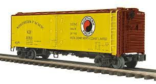 20-94580 O Scale MTH Premier 40' Steel Sided Reefer Car-Northern Pacific