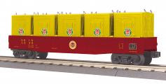 30-72197 O Scale MTH RailKing Gondola Car w/LCL Containers-Duluth Missabe & Iron Range