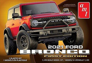 AMT1343 AMT 2021 Ford Bronco First Edition 1/25 Scale Plastic Model Kit