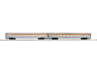 2327060 O Scale Lionel The Chessie 21" Passenger Car 2-Pack