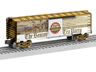 2338090 O Scale Lionel American History Boston Tea Party Boxcar