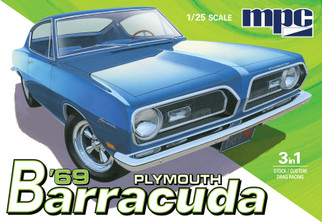 MPC994 MPC '69 Barracuda 30in 1 1/25 Scale Plastic Model Kit