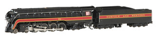 53253 N Scale Bachmann Class J 4-8-4 Steam Locomotive-Norfolk & western #611