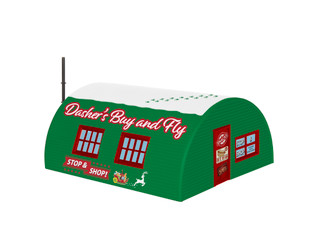 2330140 O Scale Lionel Dashers Buy & Fly Quonset Hut