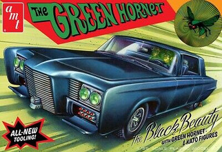 AMT1271 AMT The Black Beauty w/Green Hornet & Kato Figures 1/25 Scale Plastic Model Kit