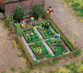 949-1110 HO Scale Walthers SceneMaster Vegetable Garden Kit