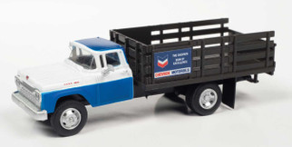 30641 HO Scale Classic Metal Works 1960 Ford Stake Bed Truck-Chevron