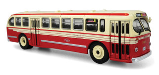 870373 HO Scale Iconic Replicas 1940s-1950s ACF Brill CD-44 Transit Bus-Toronto Transit Commission