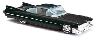 45131 HO Scale Busch Gmbh & Co Kg 1959 Cadillac Eldorado Convertible-Top Up Black