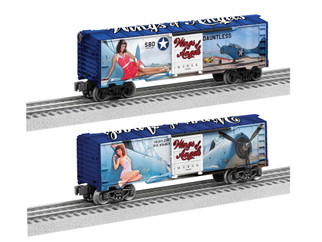 2438280 O Scale Lionel Wings of Angels Boxcar-Nina