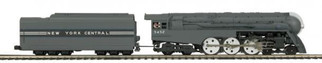 O Scale MTH Premier 4-6-4 Dreyfuss Steam Engine w/ProtoSound 3.0 (Hi-Rail Wheels)-New York Central(1938) Cab #5452