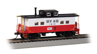 HO Scale Bachmann Northeast Steel Caboose-Western Marytland #1810(Circus)