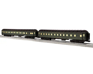 O Scale Lionel George Washington 18" Passenger Car 2-Pack B