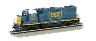 HO Scale Bachmann EMD GP38-2 CSX #2640 DCC Ready