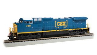 HO Scale Bachmann GE Dash 8-40CW-CSX #7317