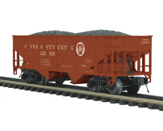 O Scale MTH Premier 34' Composite Hopper Car-Pennsylvania