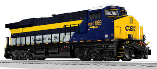 O Scale Lionel CSX Non-Powered ES44AC #1869 (C&O)