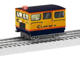 O Scale Lionel Chessie System TMCC Speeder