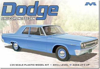 2461 Moebius Dodge 1965 Coronet Sedan 1/25 Scale Plastic Model Kit