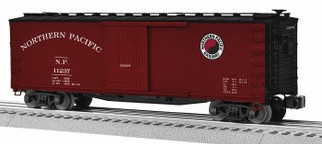 2426200 O Scale Lionel Northern Pacific Double Sheathed Boxcar #11237