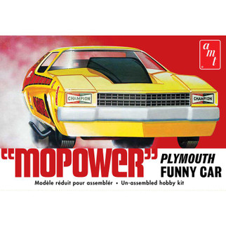 AMT1473 AMT MoPower Plymouth Funny Car 1/25 Scale Plastic Model Kit
