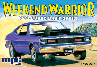 MPC1019 MPC 1976 Dodge Dart Sport Weekend Warrior 1/25 scale Plastic Model Kit