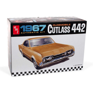 AMT1365 AMT 1967 Oldsmobile Cutlass 442 1/25 Scale Plastic Model Kit