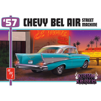 AMT1460 AMT '57 Chevy Bel Air Street Machine 1/25 Scale Plastic Model Kit