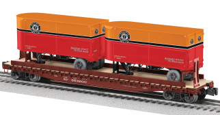 Lionel Pacific Electric TOFC #563200 w/2 trailers