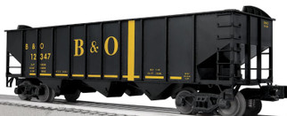 B&O 3-Bay Hopper w/Peaked Ends #12347