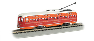 60502 Bachmann HO Pacific Electric PCC Streetcar #5023 w/ DCC Sound